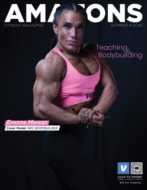 NPC Women's Bodybuilder Competitor Evonne Marzan
