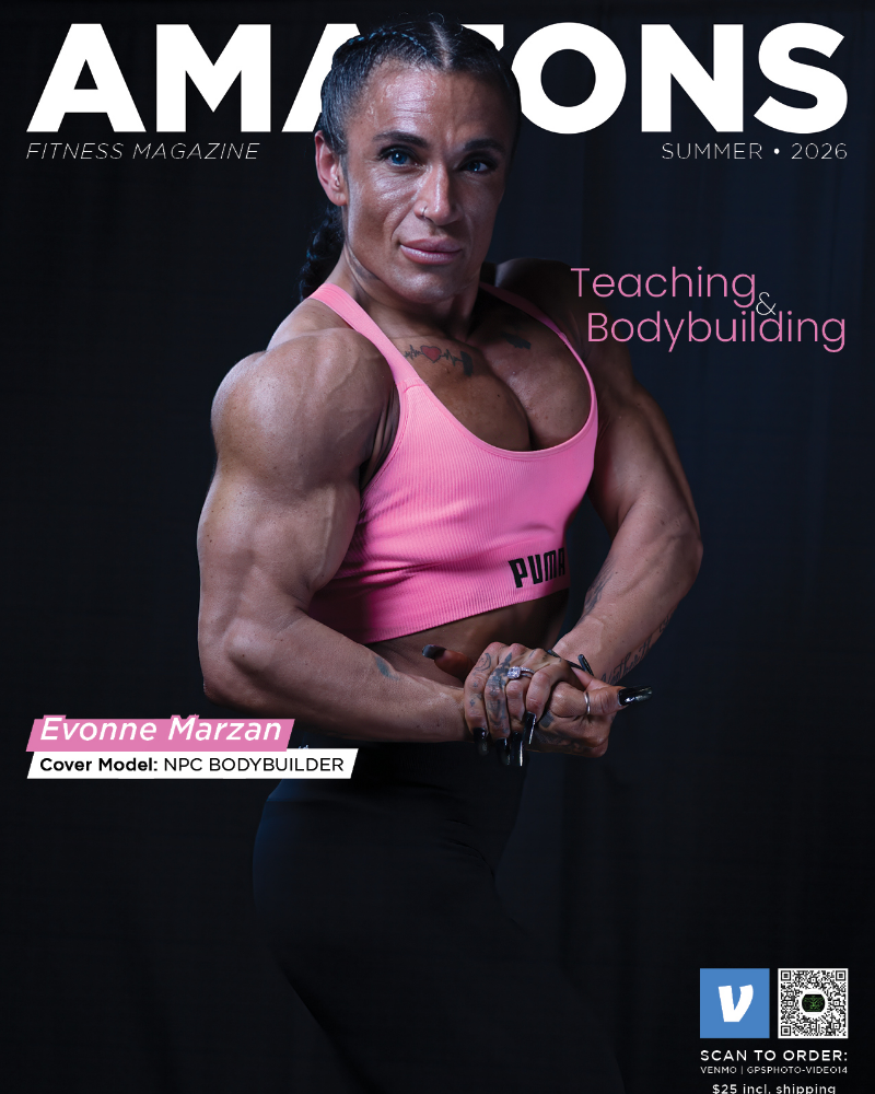 NPC Women's Bodybuilder Competitor Evonne Marzan