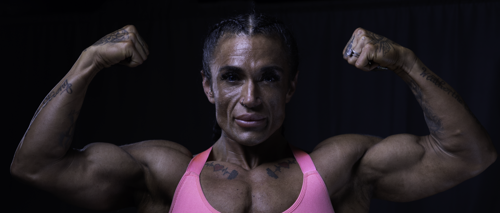 NPC Women's Bodybuilder Competitor Evonne Marzan